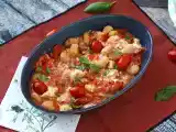 Przepis Pieczone gnocchi z fetą z airfryer, super szybkie danie z pomidorkami koktajlowymi i fetą!