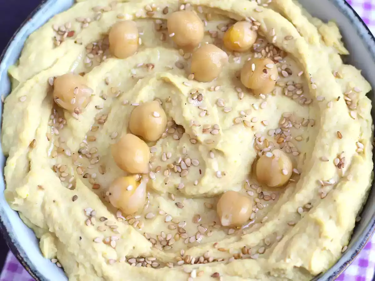 Hummus z cytryną konserwową dla jeszcze delikatniejszego smaku - zdjęcie 4